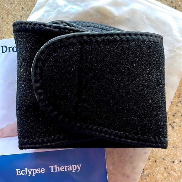 Brand New AFO Foot Drop Ankle Brace Black Neoprene Right Foot Walking Support - Picture 5 of 13